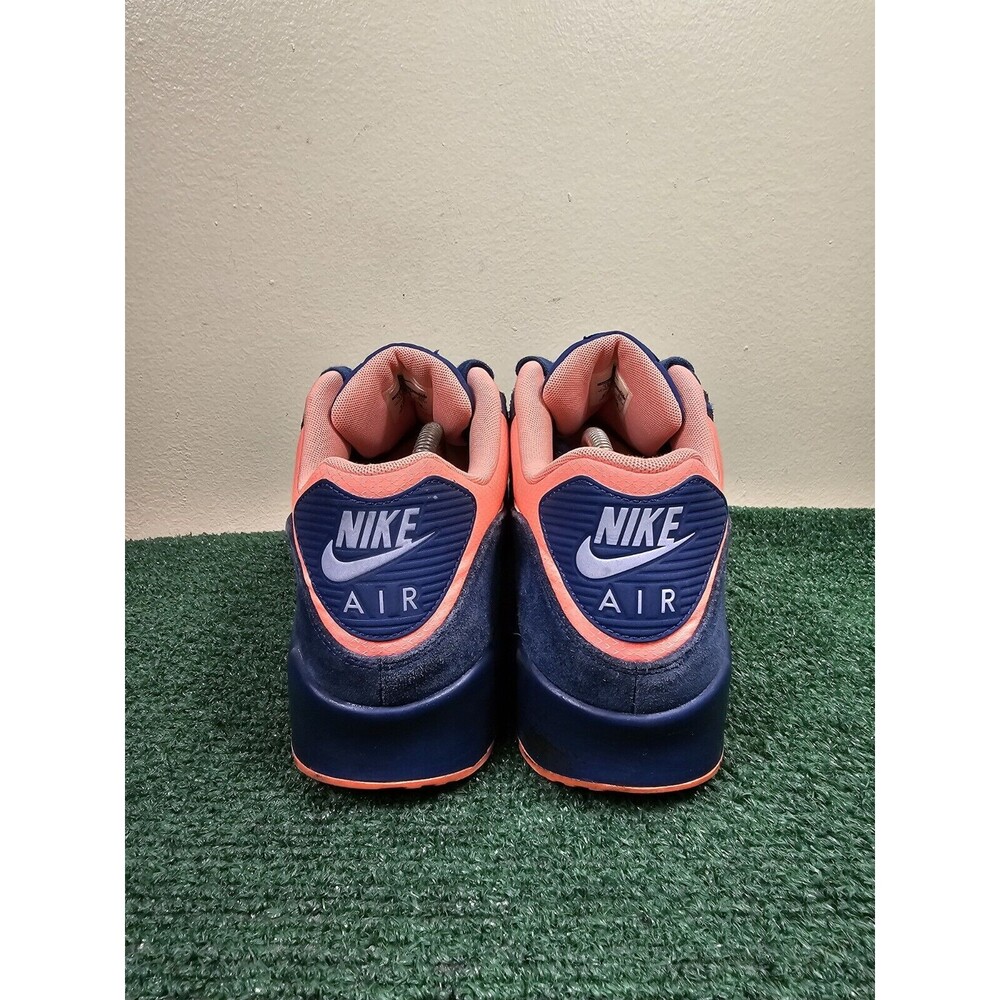 Nike Air Max 90 Premium Brave Blue Suede Mens Size 12 333888-446 - Picture 3 of 12